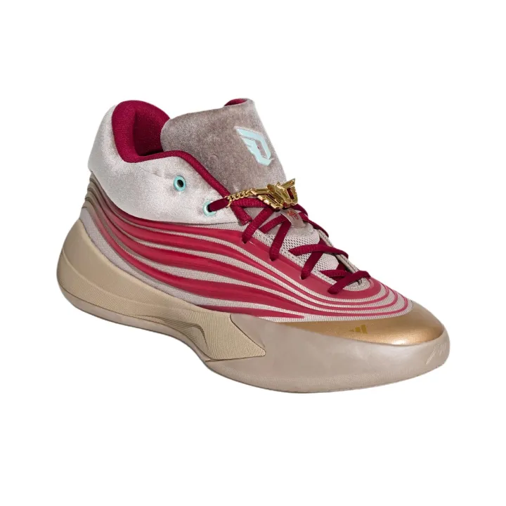 Alternative view of Giày adidas Dame X 'Gray Red' KI7570