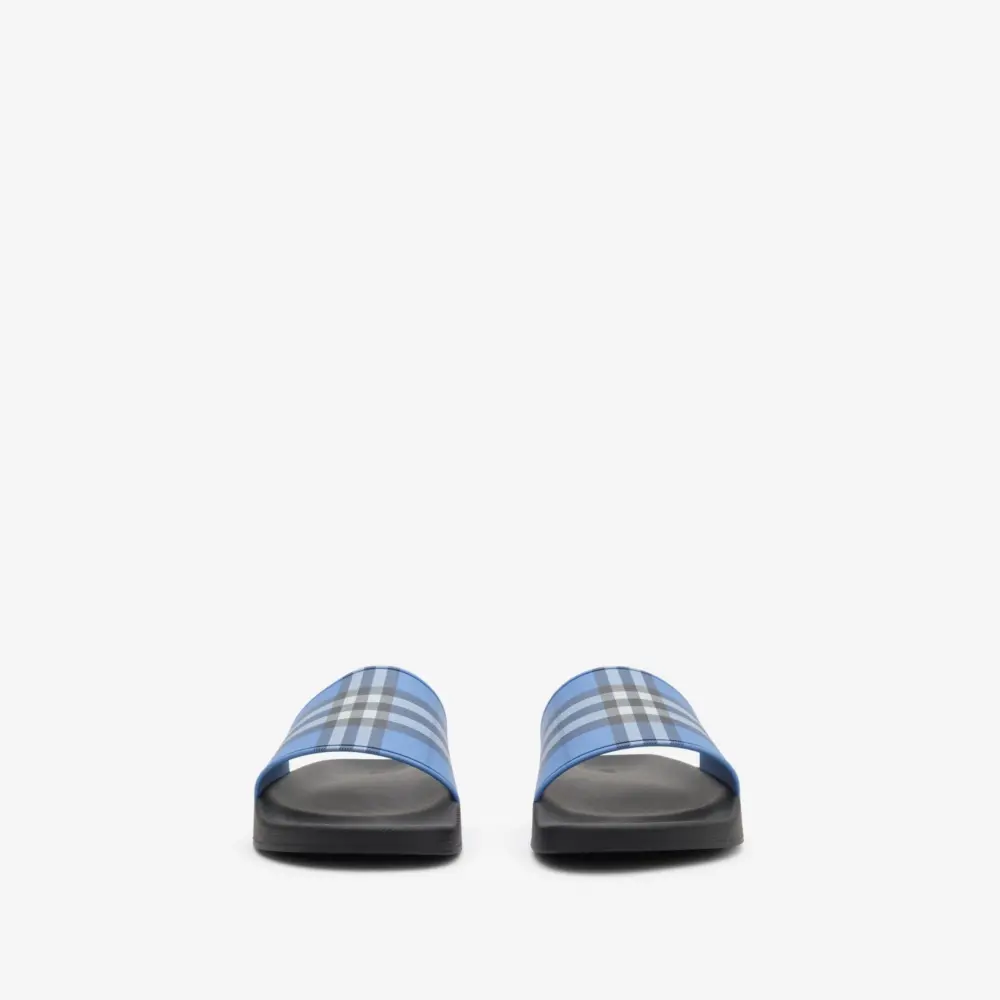 Alternative view of Dép Burberry Check 'Cornflower Blue' 81235831