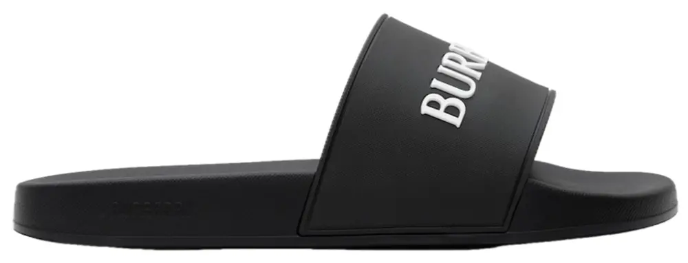 Dép Burberry Logo Slides 'Black' 81236011