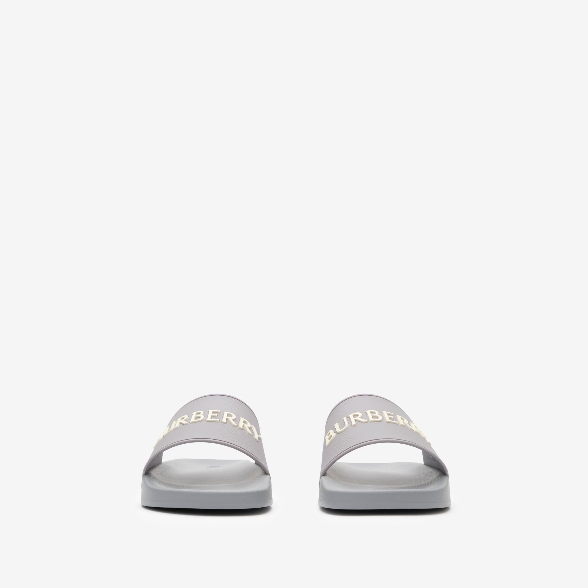Dép Burberry Logo Slides 'Grey' 81281481 - Ảnh 2