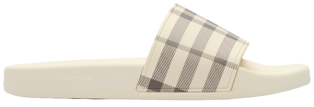 Dép Burberry Check Slides 'Light Beige' 81192831