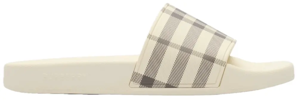 Dép Burberry Check Slides 'Light Beige' 81192831