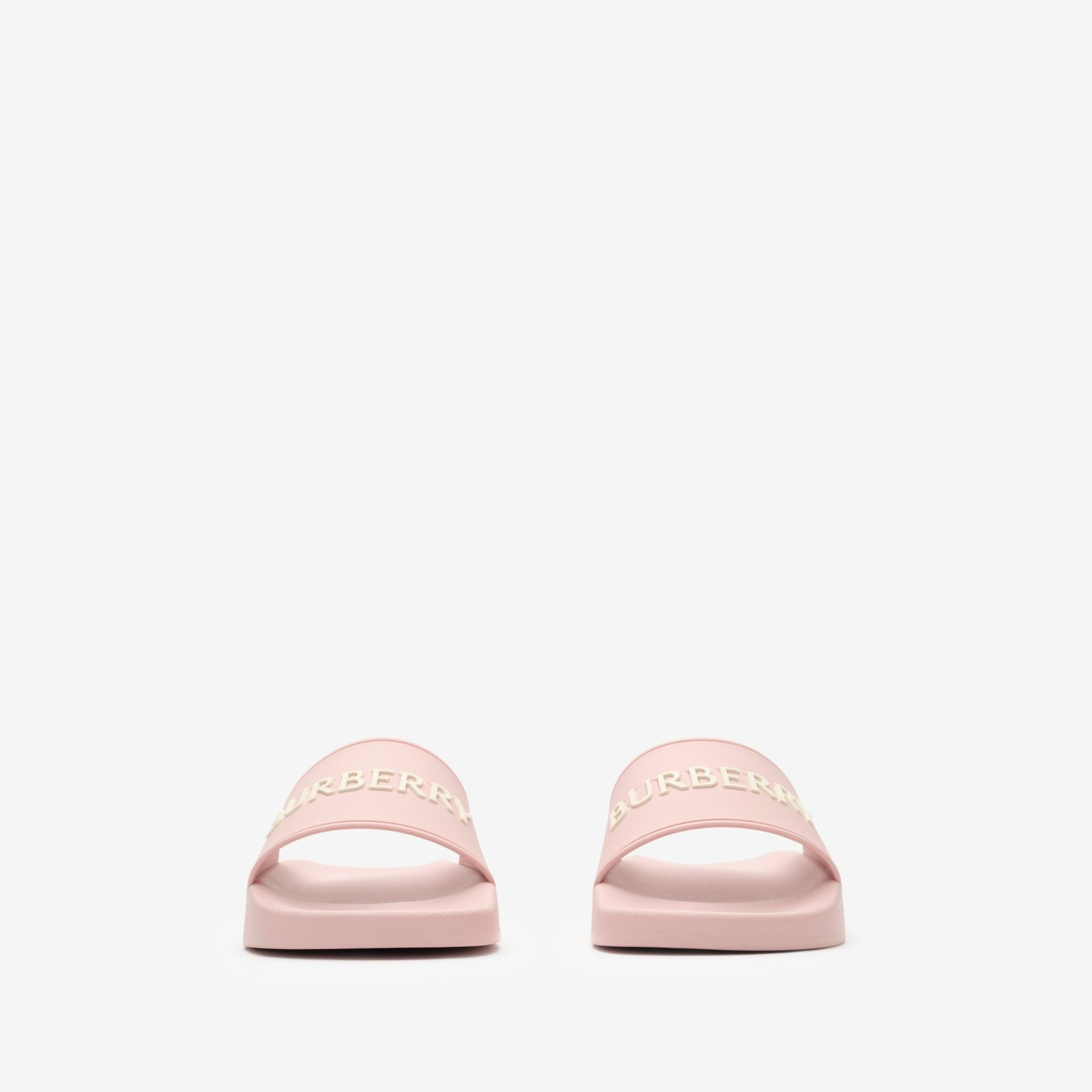 Alternative view of Dép Burberry Logo Slides 'Candy Pink' 81281491