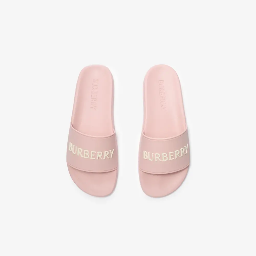 Dép Burberry Logo Slides 'Candy Pink' 81281491 - Ảnh 4