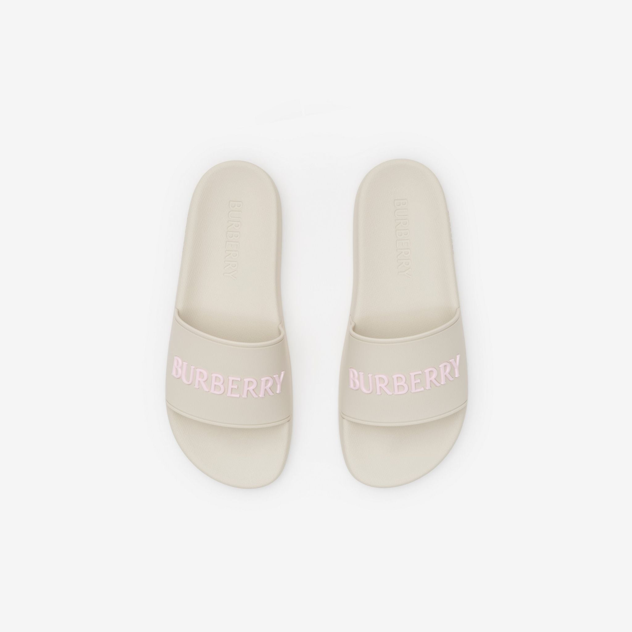 Dép Burberry Logo Slides 'White' 81236171 - Ảnh 4