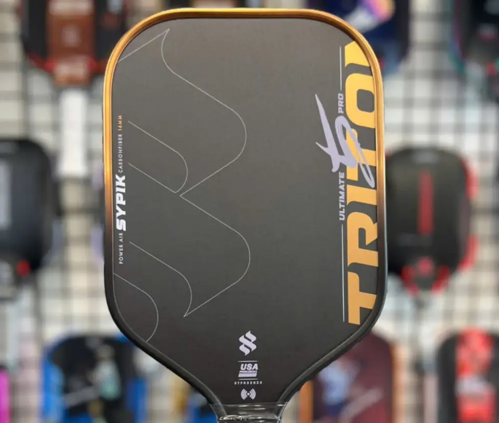Vợt Pickleball Sypik Pro Tour Ultimate Triton 5 'Boneze Haze' 16mm - Ảnh 3