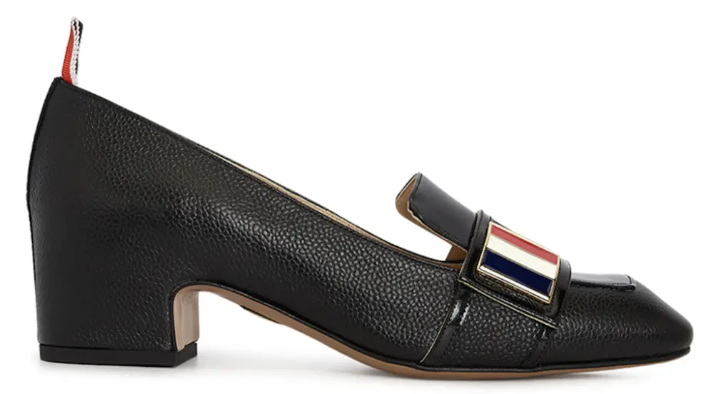 Giày Thom Browne Three-wire strap 'Black' FFH207A-06257-001