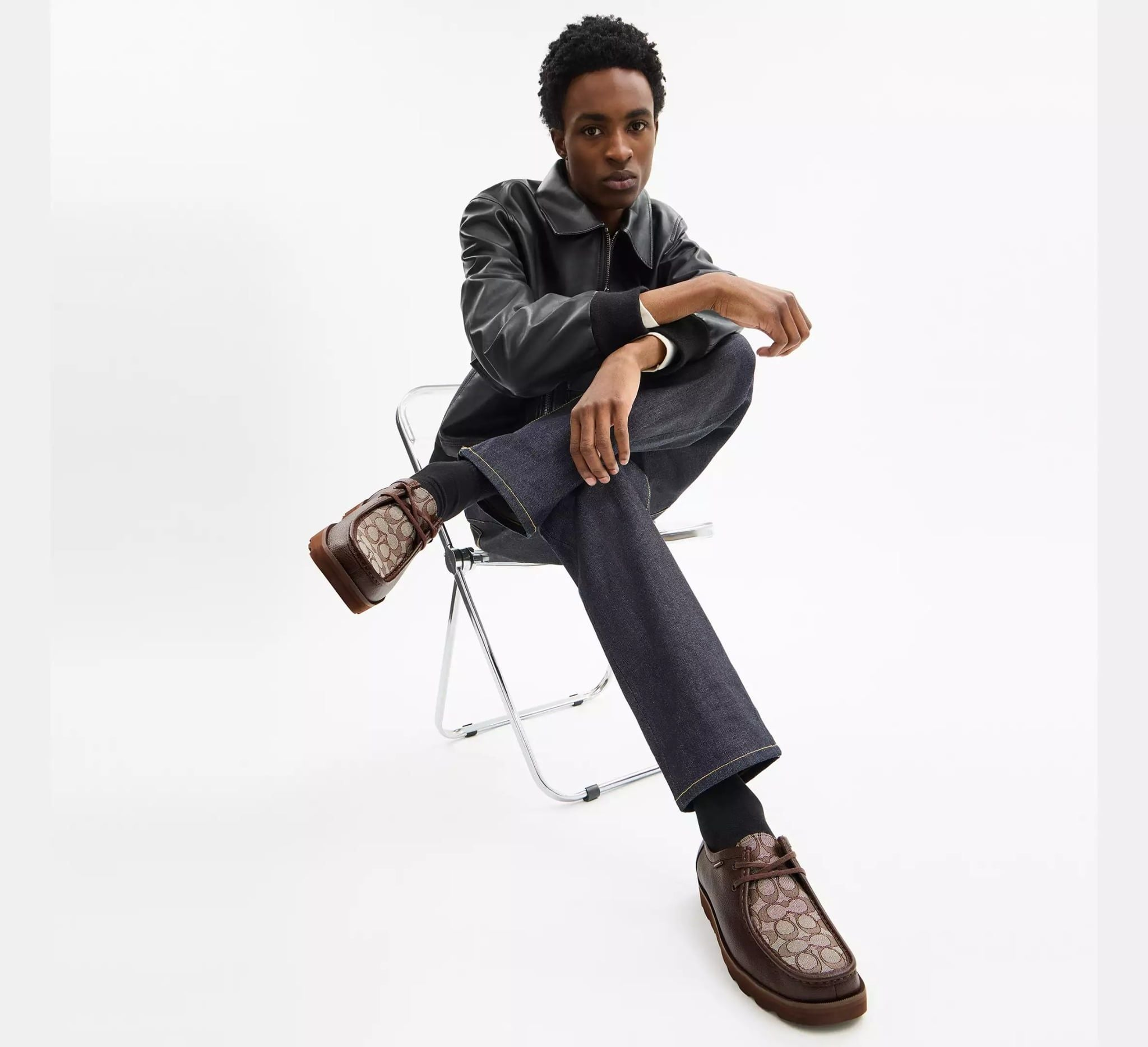 Giày Coach Chukka Shoe 'Oak Maple' CCI66-S8W - Ảnh 5