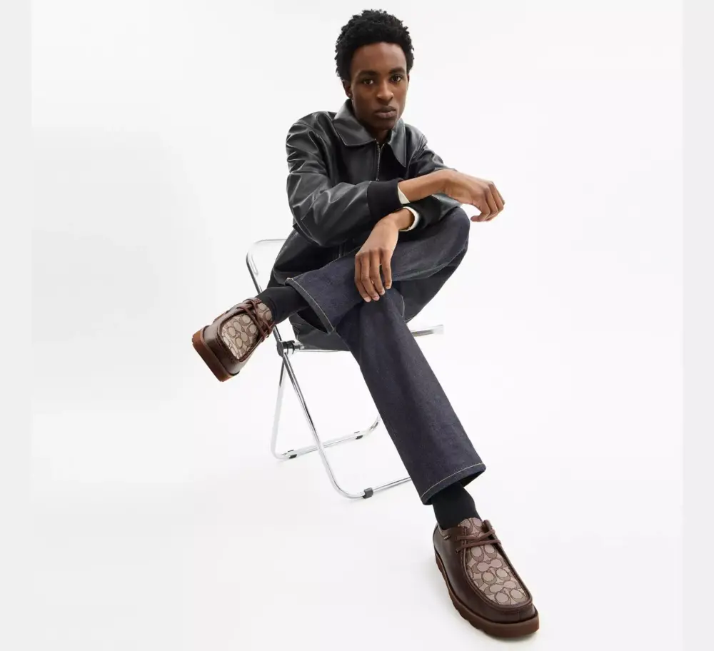 Giày Coach Chukka Shoe 'Oak Maple' CCI66-S8W - Ảnh 5