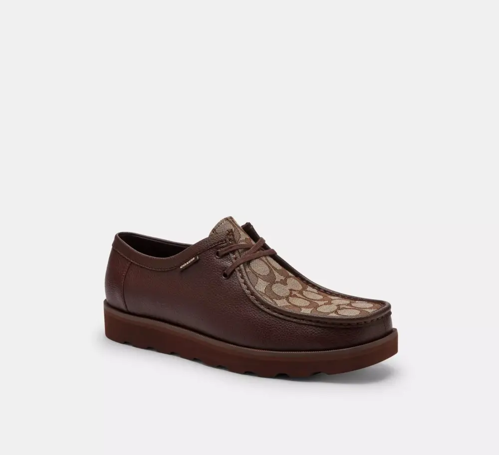 Giày Coach Chukka Shoe 'Oak Maple' CCI66-S8W - Ảnh 4