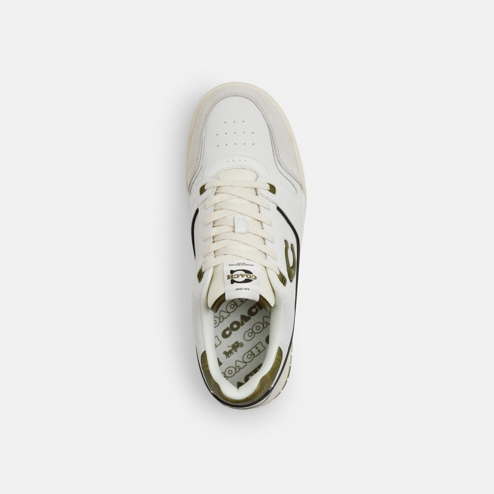 Giày Coach Soho Leather Tennis 'White' CCI26-YFV - Ảnh 4