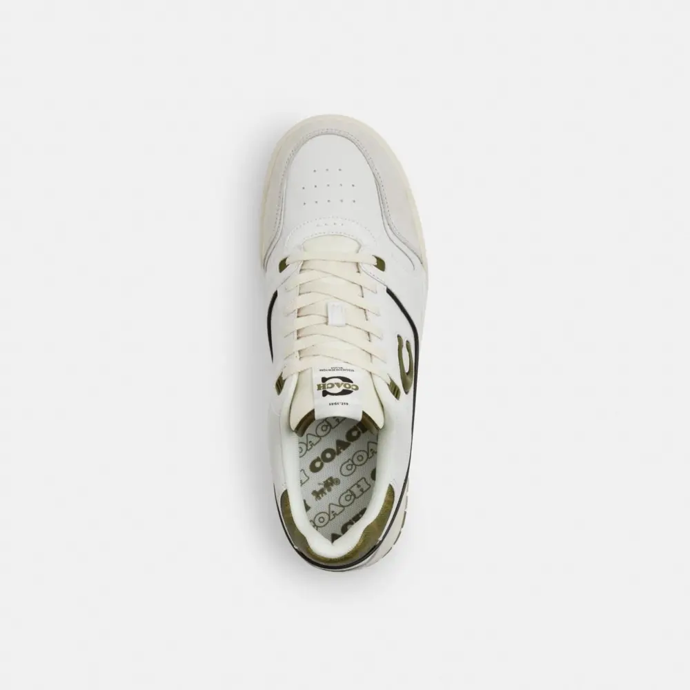 Giày Coach Soho Leather Tennis 'White' CCI26-YFV - Ảnh 4