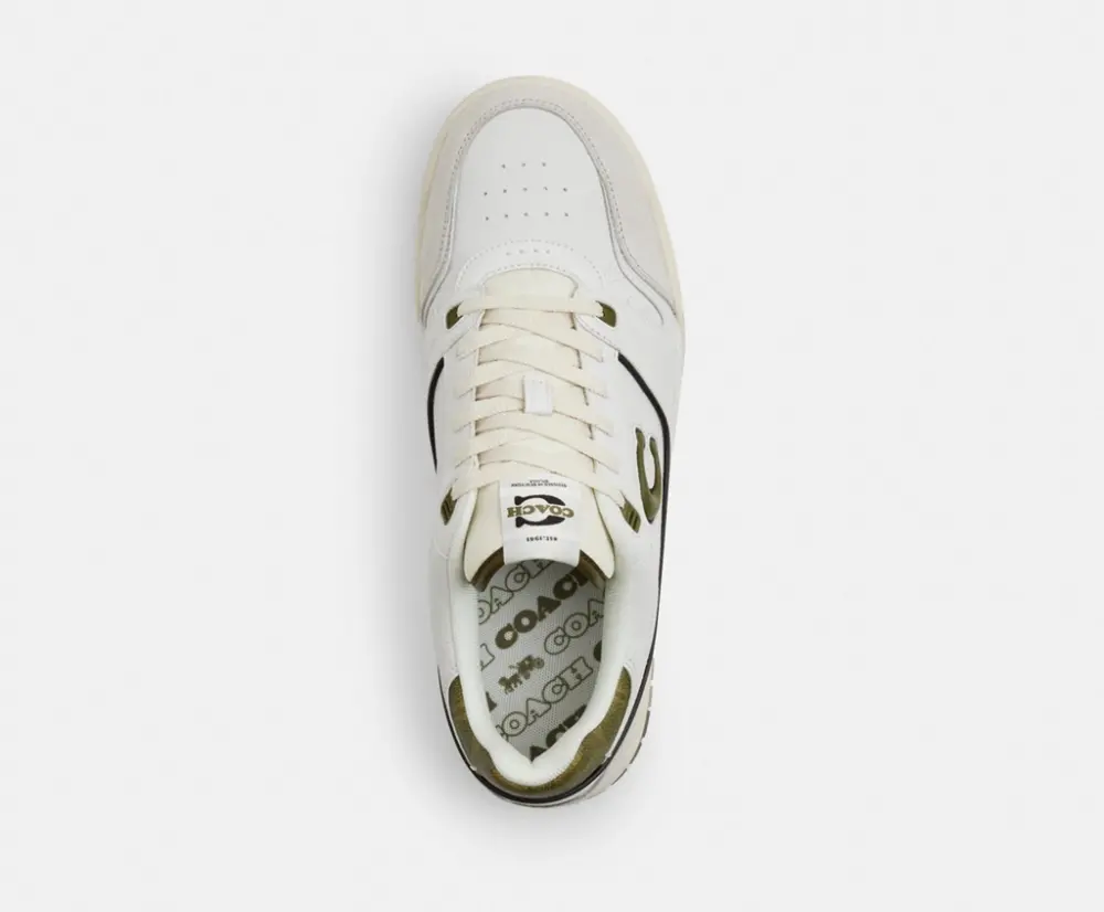 Giày Coach Soho Leather Tennis 'White' CCI26-YFV - Ảnh 6