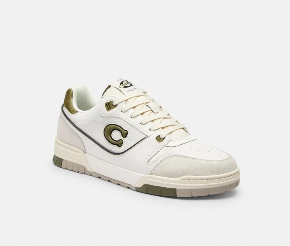 Giày Coach Soho Leather Tennis 'White' CCI26-YFV - Ảnh 3