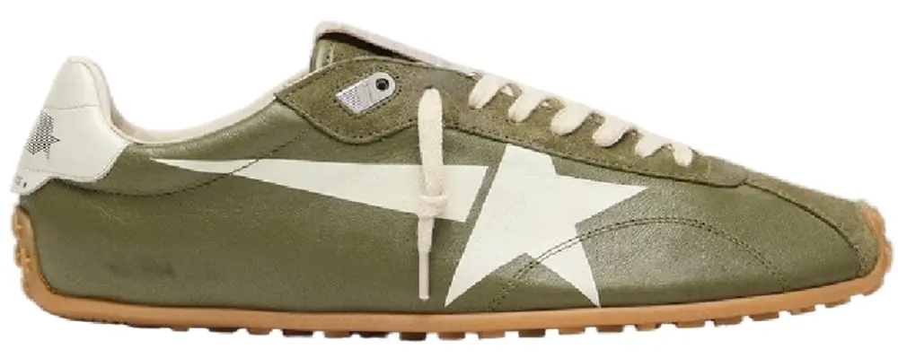 Giày Golden Goose Marathon Speed 'Olive' GMF00892-F008456-35990