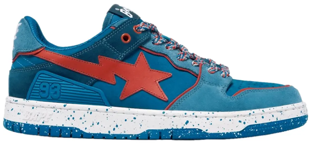 Giày Bape SK8 STA #7 M2 'Blue' 0ZXSHM191326M