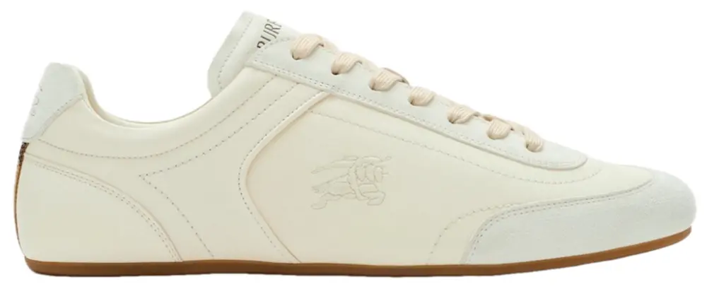 Giày Burberry Leather Knight Runner Sneakers 'Beige' 81255291