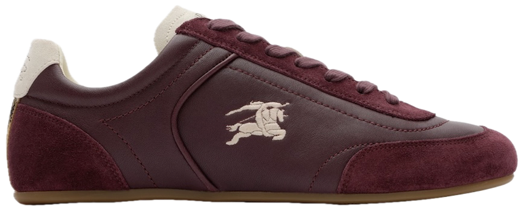 Giày Burberry Leather Knight Runner Sneakers 'Red' 81278041