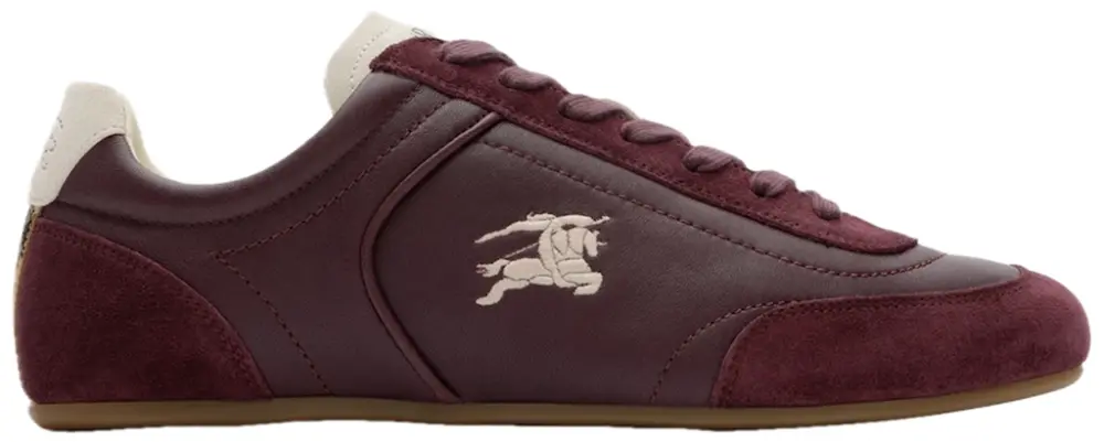 Giày Burberry Leather Knight Runner Sneakers 'Red' 81278041