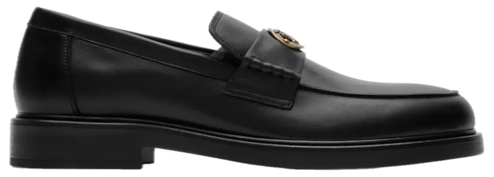 Giày Burberry Leather Pembroke Loafers 'Black' 81279541