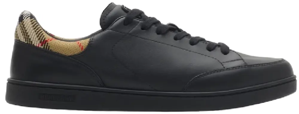 Giày Burberry Leather Set Sneakers 'Black' 81188511