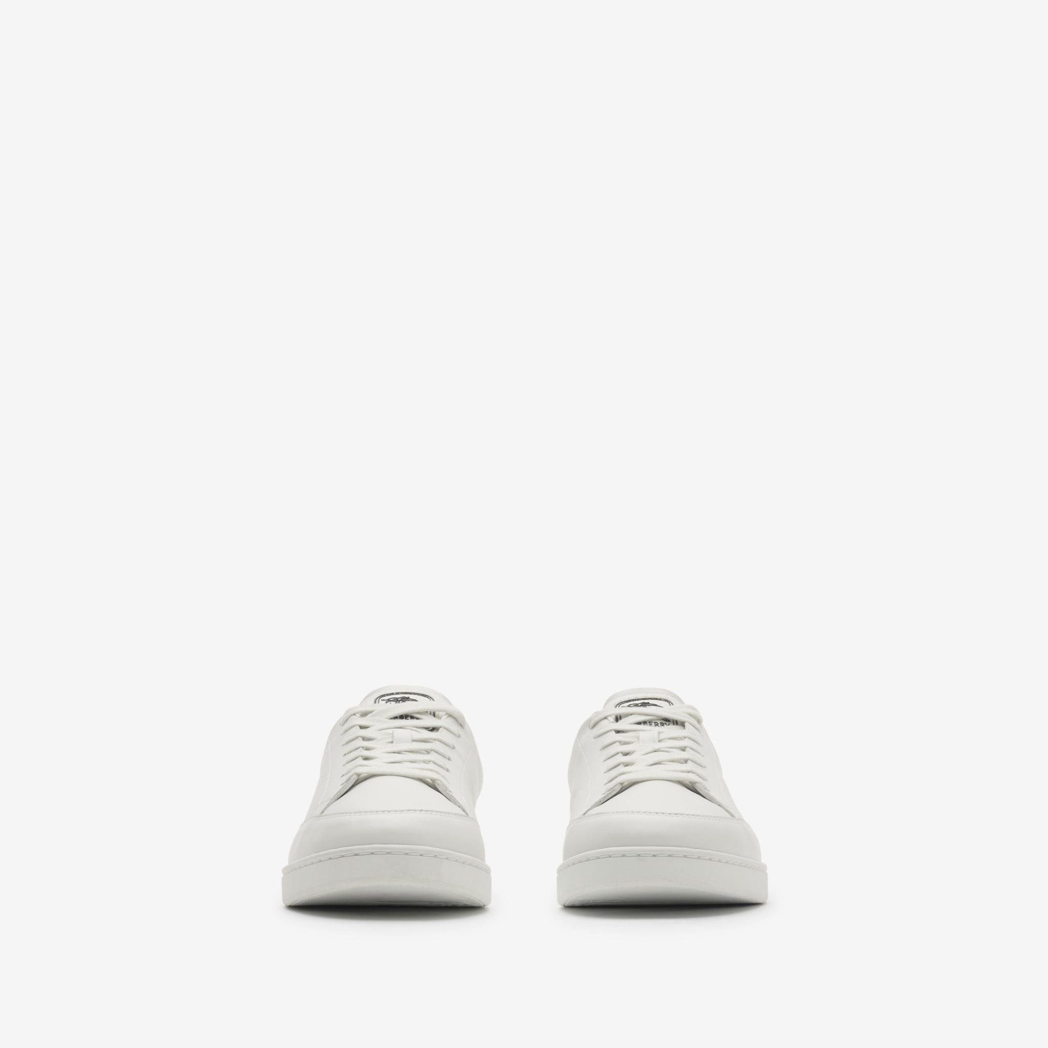 Giày Burberry Leather Set Sneakers 'White' 81188501 - Ảnh 2