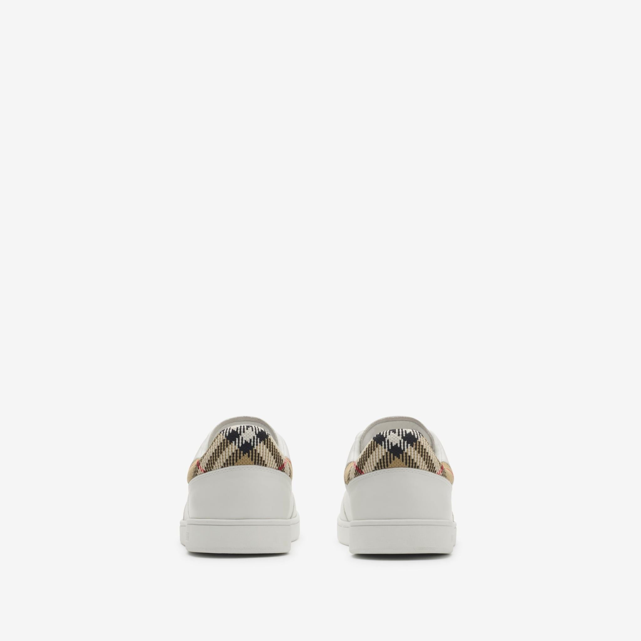 Giày Burberry Leather Set Sneakers 'White' 81188501 - Ảnh 3