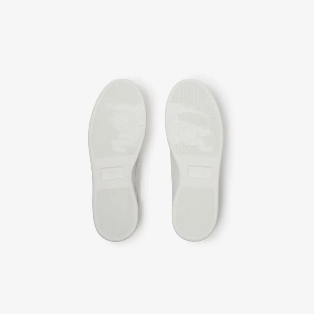 Giày Burberry Leather Set Sneakers 'White' 81188501 - Ảnh 5