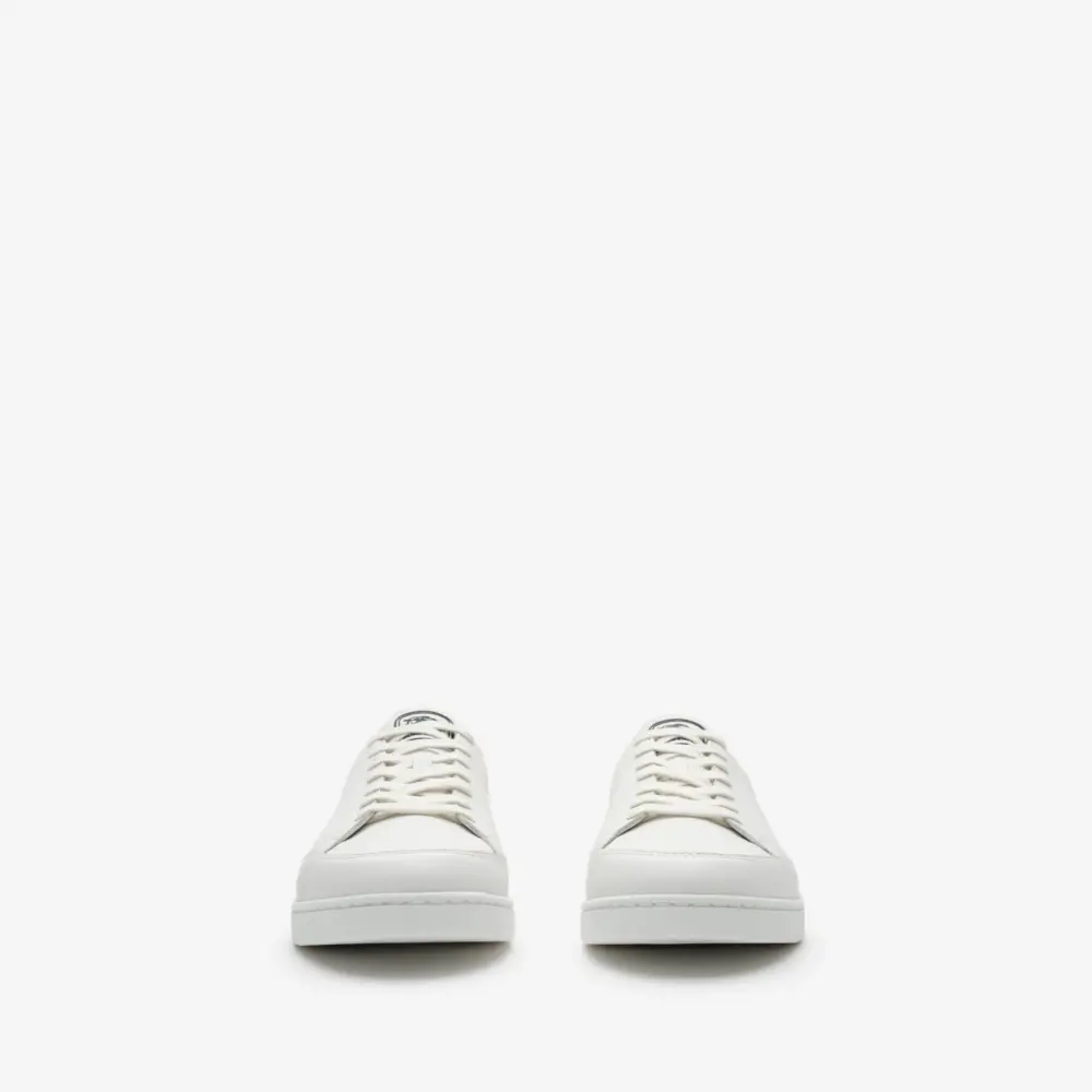 Alternative view of Giày Burberry Leather Set Sneakers 'White' 81230311