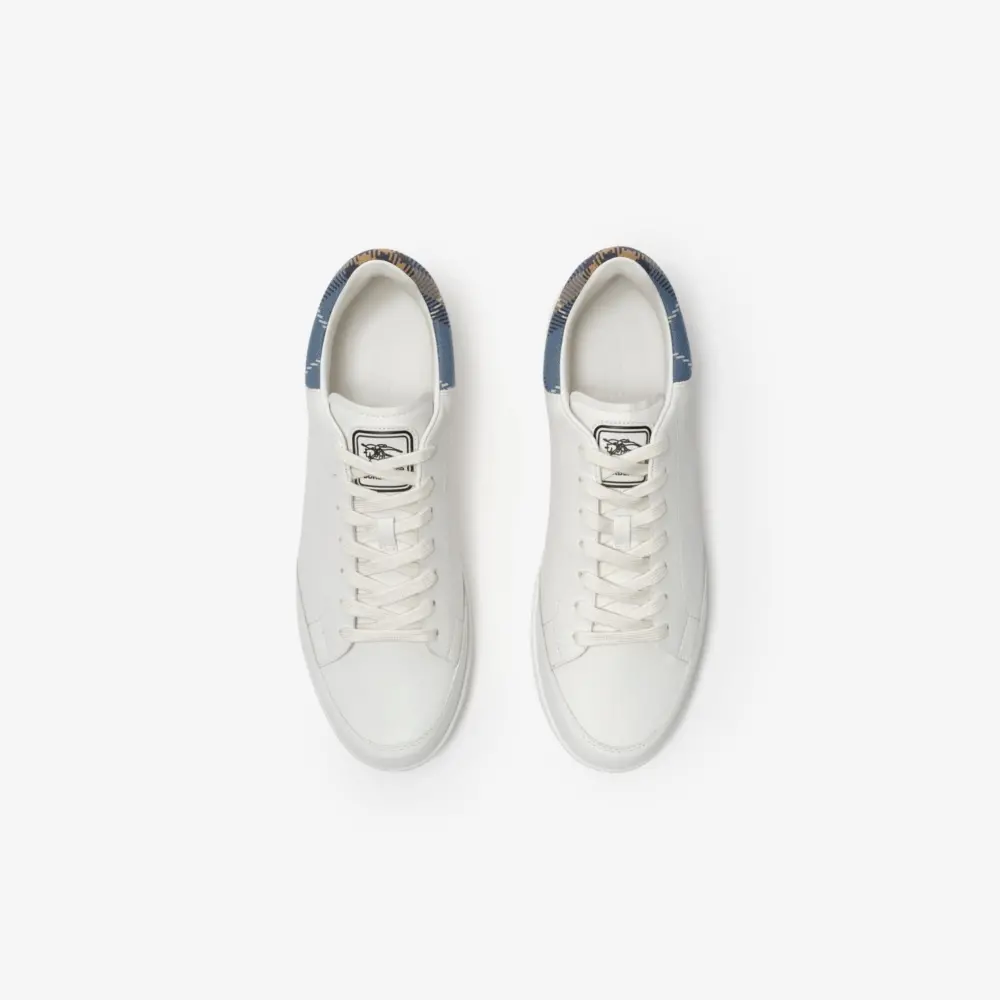 Giày Burberry Leather Set Sneakers 'White' 81230311 - Ảnh 3