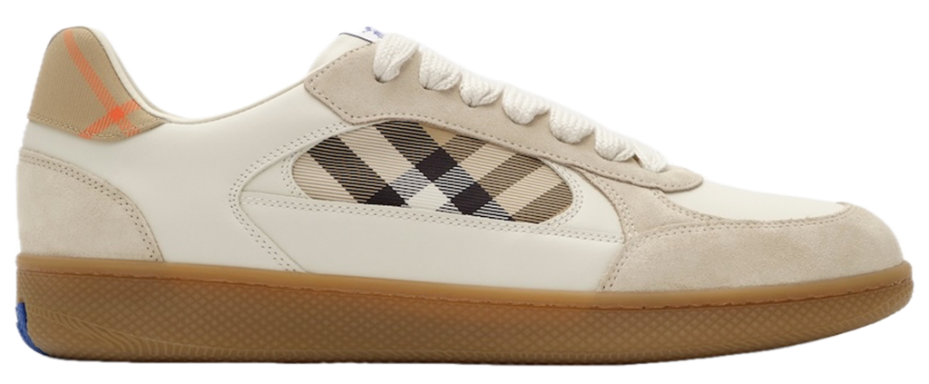 Giày Burberry Suede Check Terrace Sneakers 'Beige' 81275101