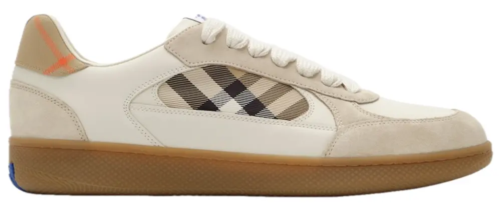 Giày Burberry Suede Check Terrace Sneakers 'Beige' 81275101