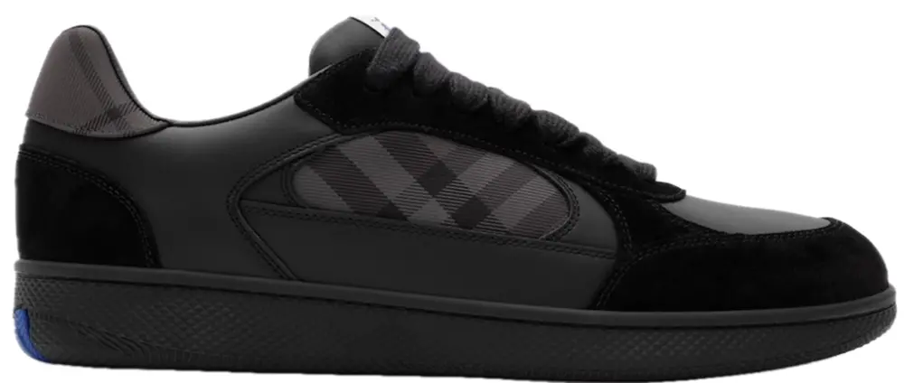 Giày Burberry Suede Check Terrace Sneakers 'Black' 81275081