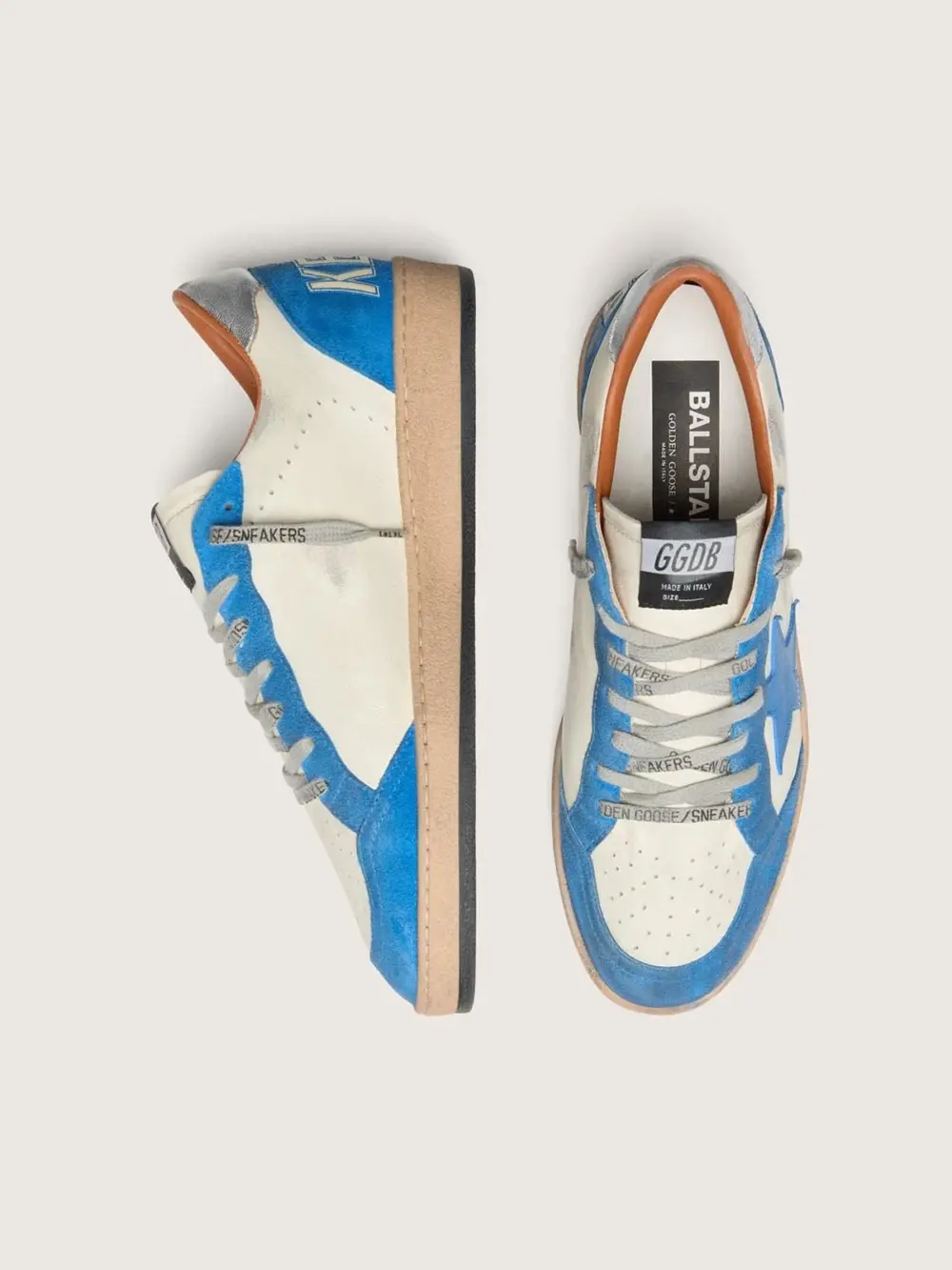 Giày Golden Goose Ball Star LTD 'Blue' GMF00117-F008616-51126 - Ảnh 3