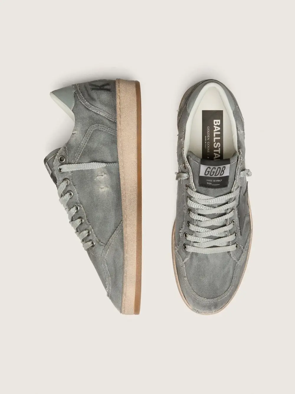 Giày Golden Goose Ball Star LTD 'Gray' GMF00117-F008535-60690 - Ảnh 4