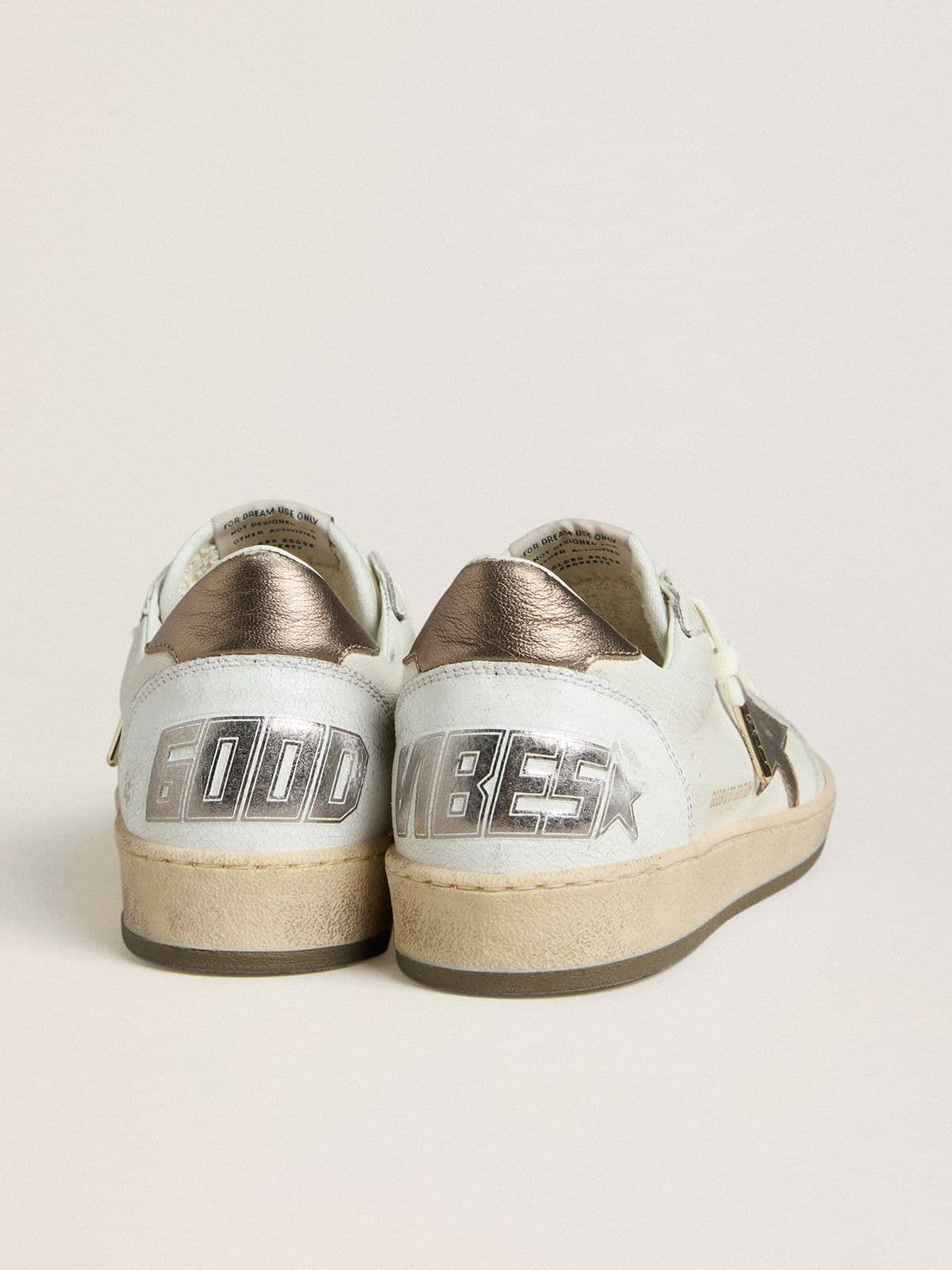 Alternative view of Giày Golden Goose Ball Star 'White' GMF00117-F008000-12217