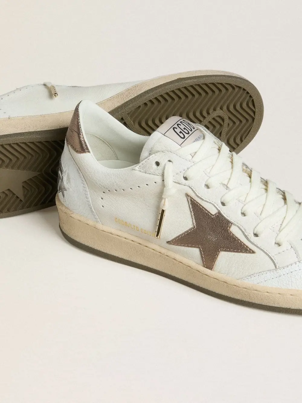 Giày Golden Goose Ball Star 'White' GMF00117-F008000-12217 - Ảnh 4
