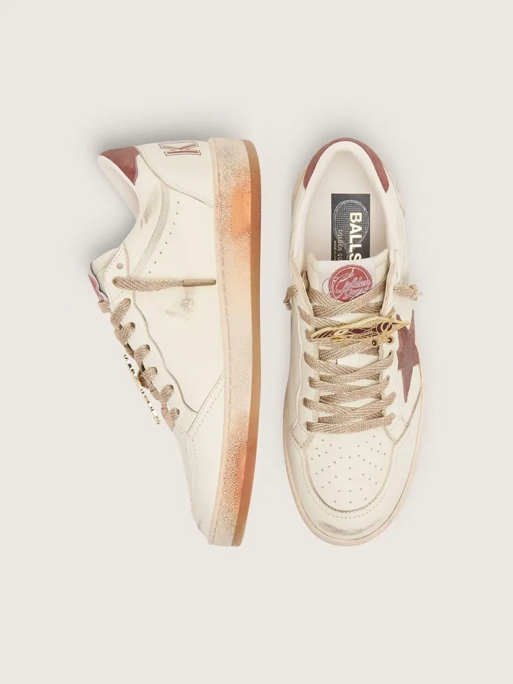 Giày Golden Goose Ball Star 'White' GMF00117-F009214-16159 - Ảnh 3
