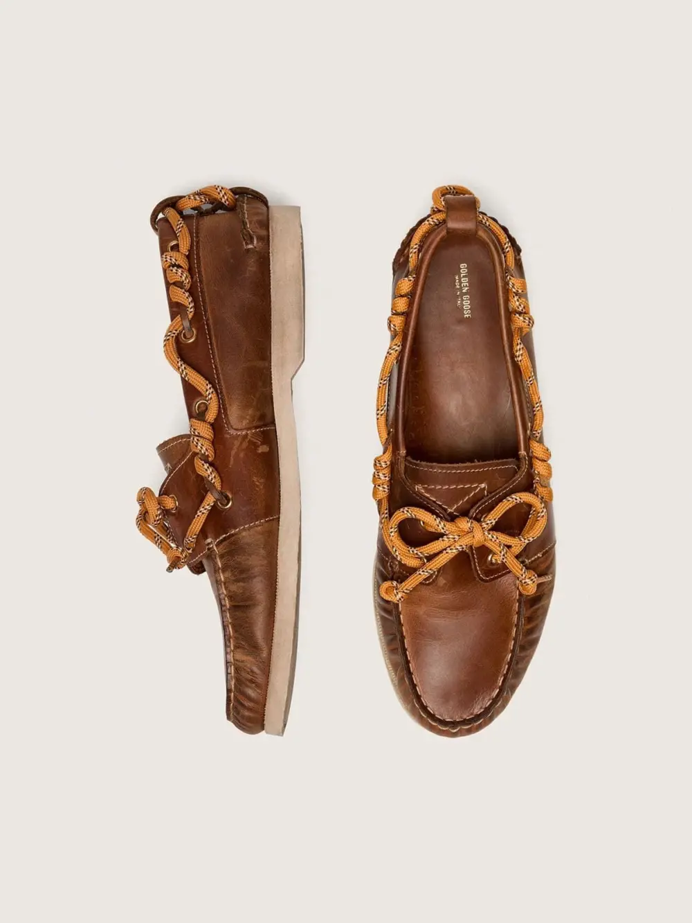 Giày Golden Goose Cruise Loafer 'Tobacco' GMF00883-F008317-55150 - Ảnh 4