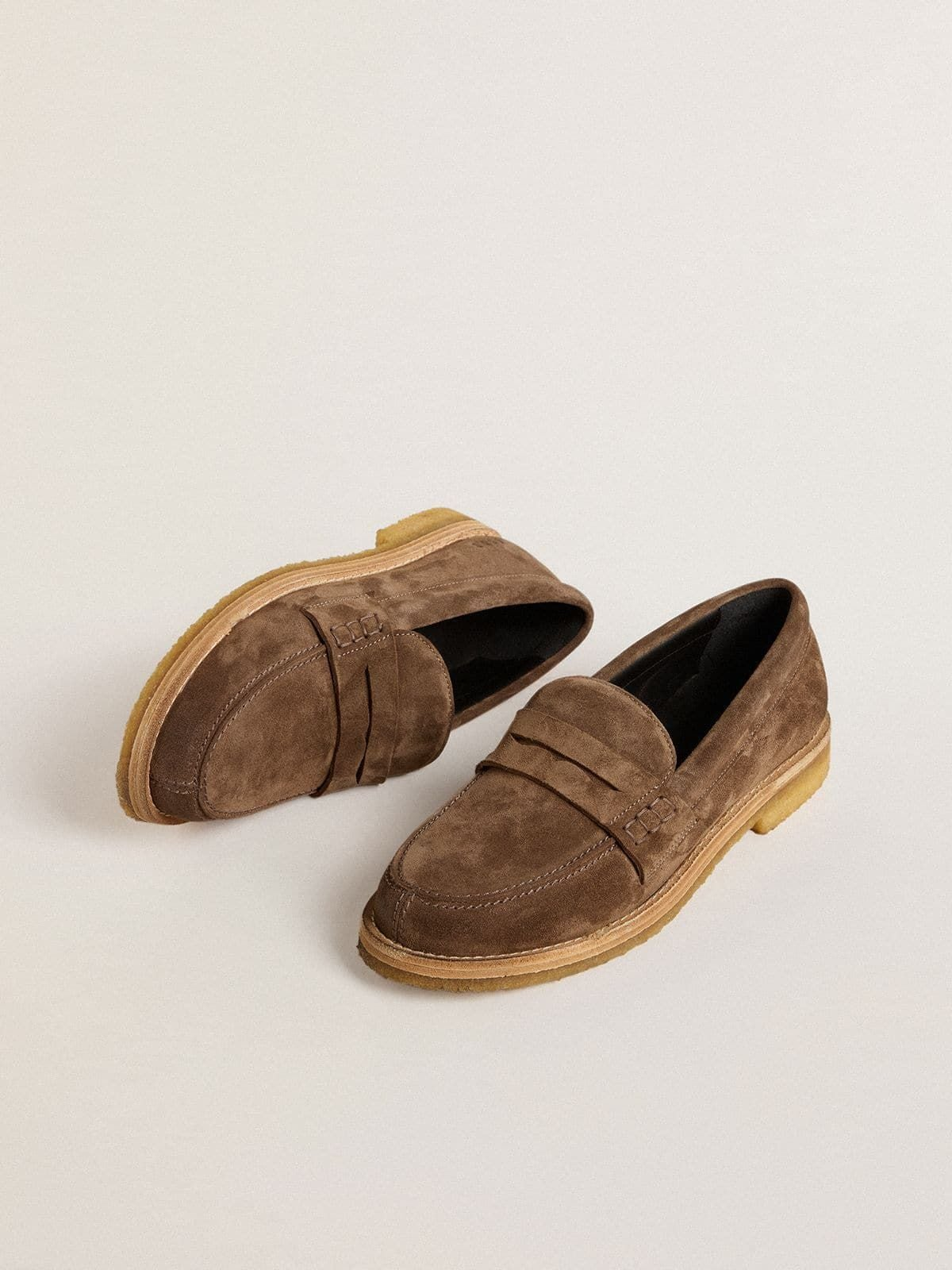 Alternative view of Giày Golden Goose Jerry Loafer 'Brown' GMF00868-F007622-55356