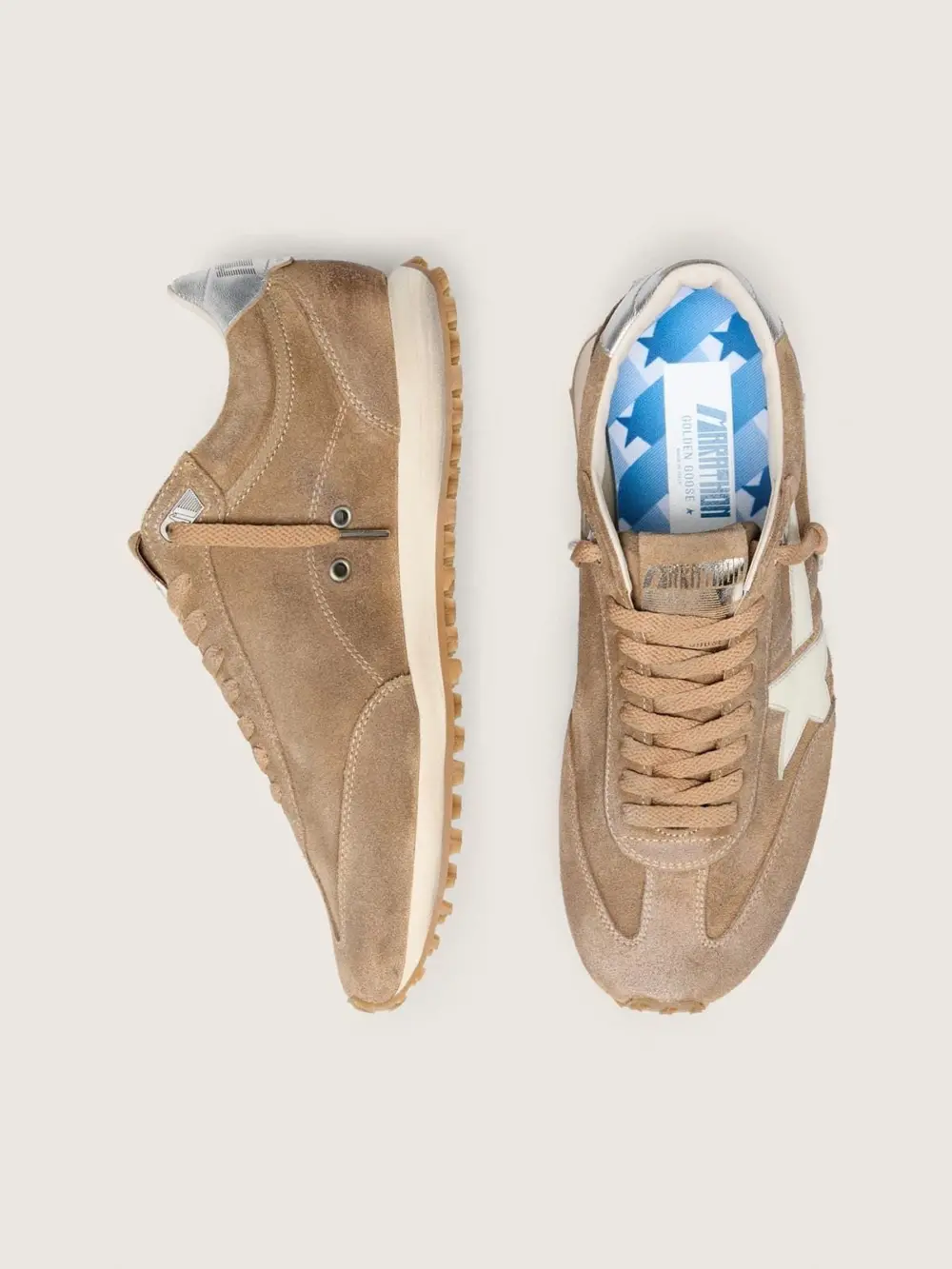 Giày Golden Goose Marathon 'Tobacco' GMF01071-F008445-55777 - Ảnh 3