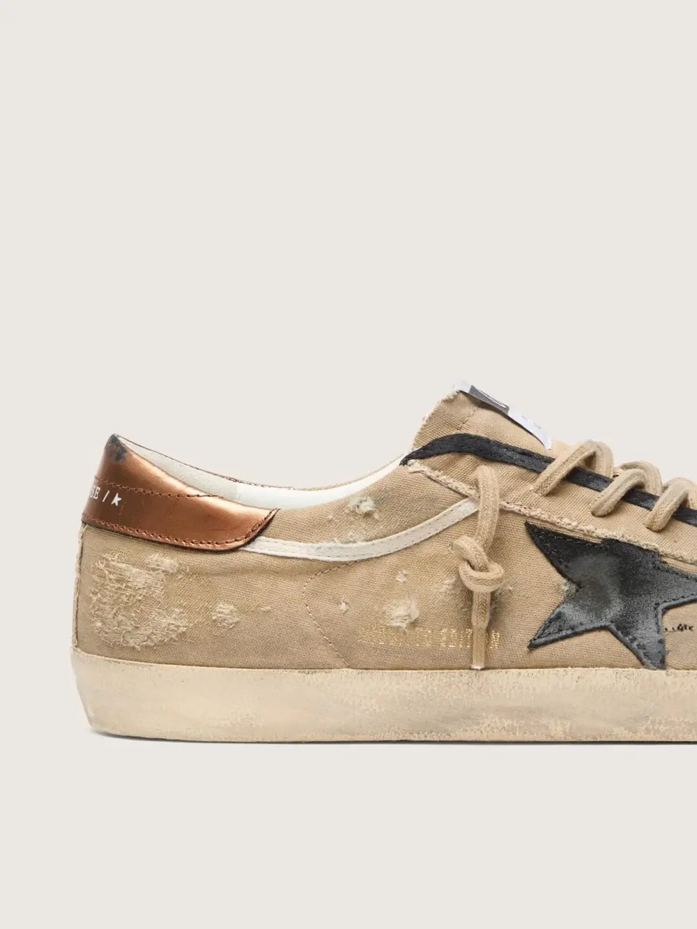Giày Golden Goose Super-Star LTD 'Beige' GMF00101-F008621-15965 - Ảnh 4