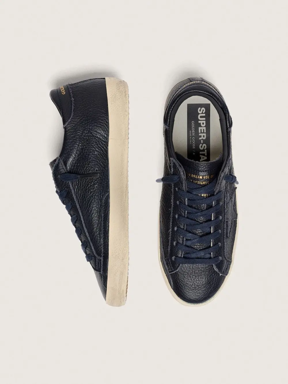 Giày Golden Goose Super-Star 'Navy' GMF00101-F008887-50501 - Ảnh 3