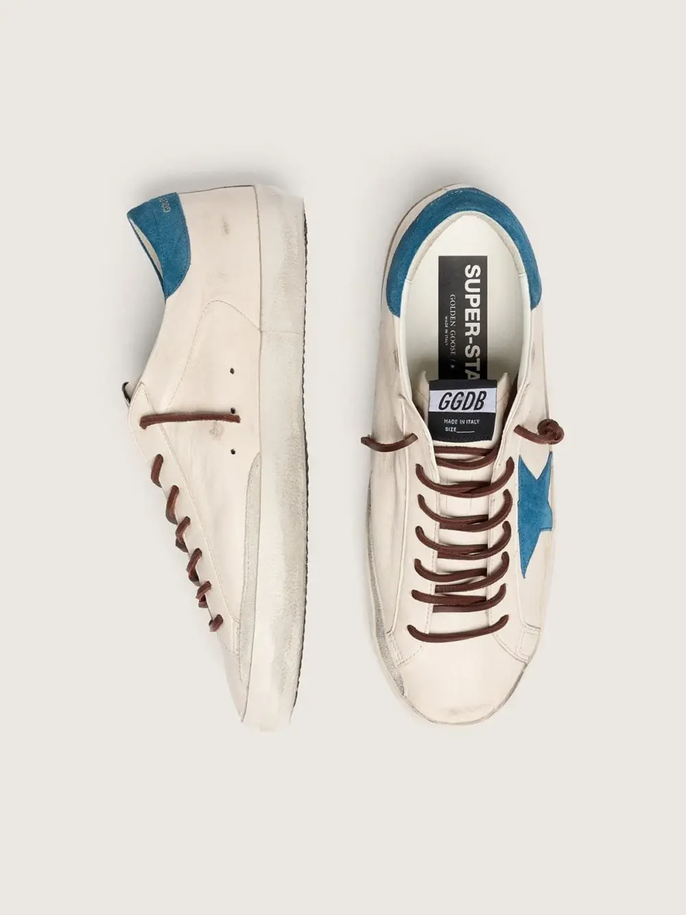 Giày Golden Goose Super-Star 'White' GMF00101-F008604-12501 - Ảnh 3