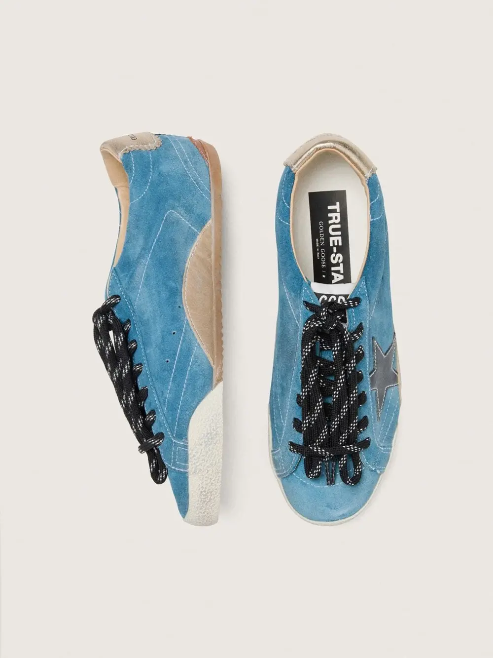 Alternative view of Giày Golden Goose True-Star 'Blue' GMF00922-F007389-50928