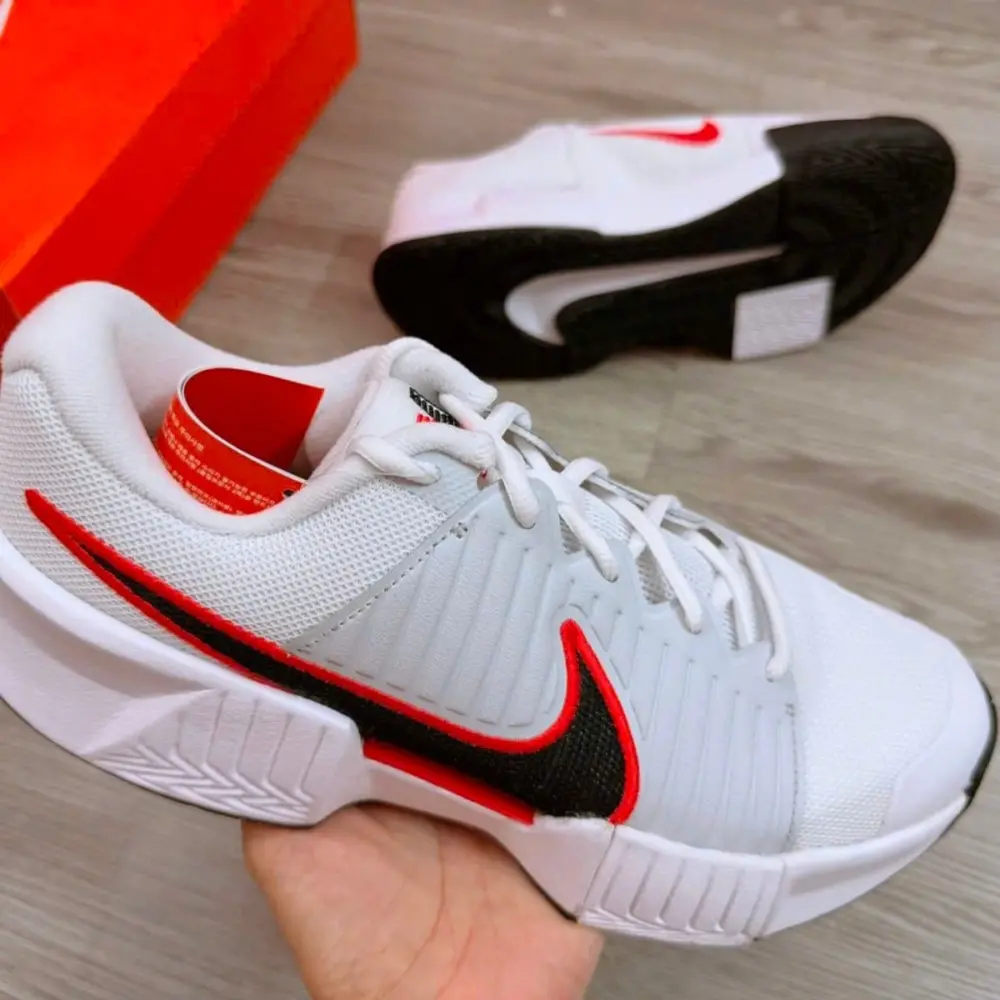 Giày Nike GP Challenge Pro 'White Black Light Crimson' IF7052-101 - Ảnh 6