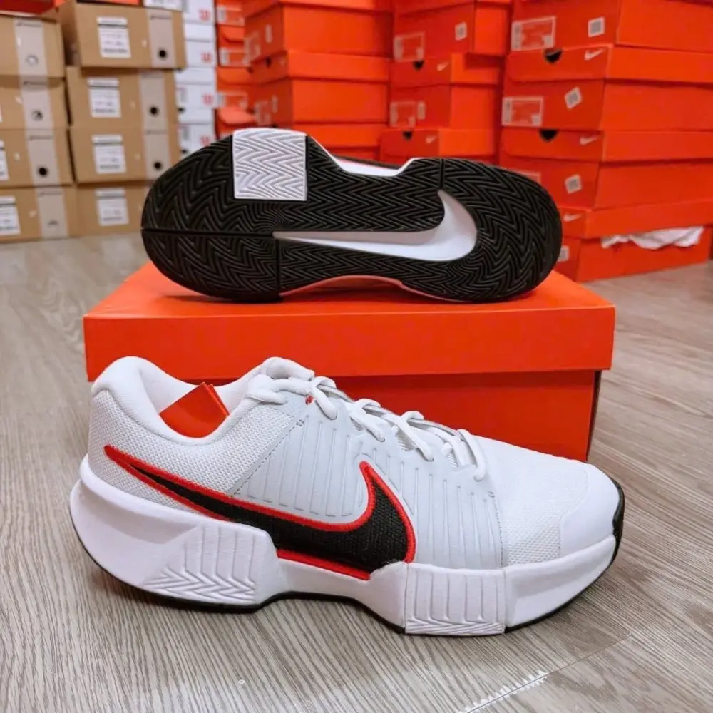 Giày Nike GP Challenge Pro 'White Black Light Crimson' IF7052-101 - Ảnh 5