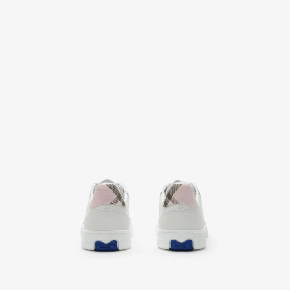 Giày Burberry Check Terrace Sneakers 'White Pink' 81230791 - Ảnh 3