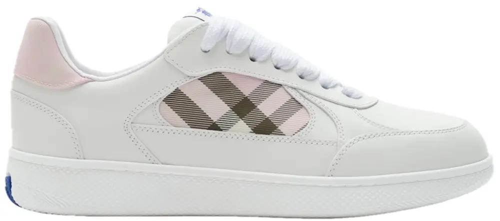 Giày Burberry Check Terrace Sneakers 'White Pink' 81230791