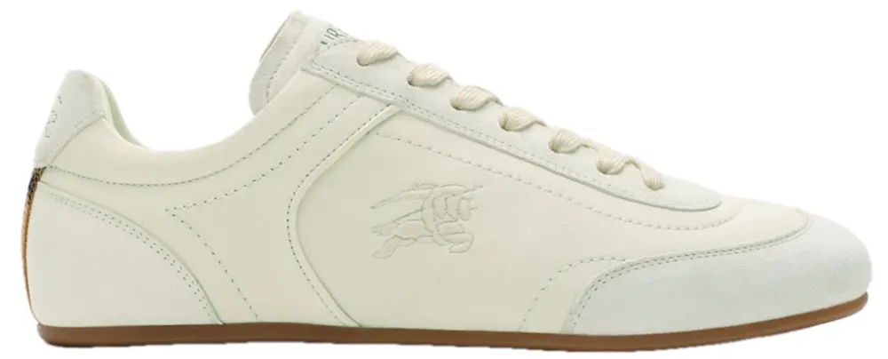 Giày Burberry Leather Knight Runner Sneakers 'Beige' 81262901